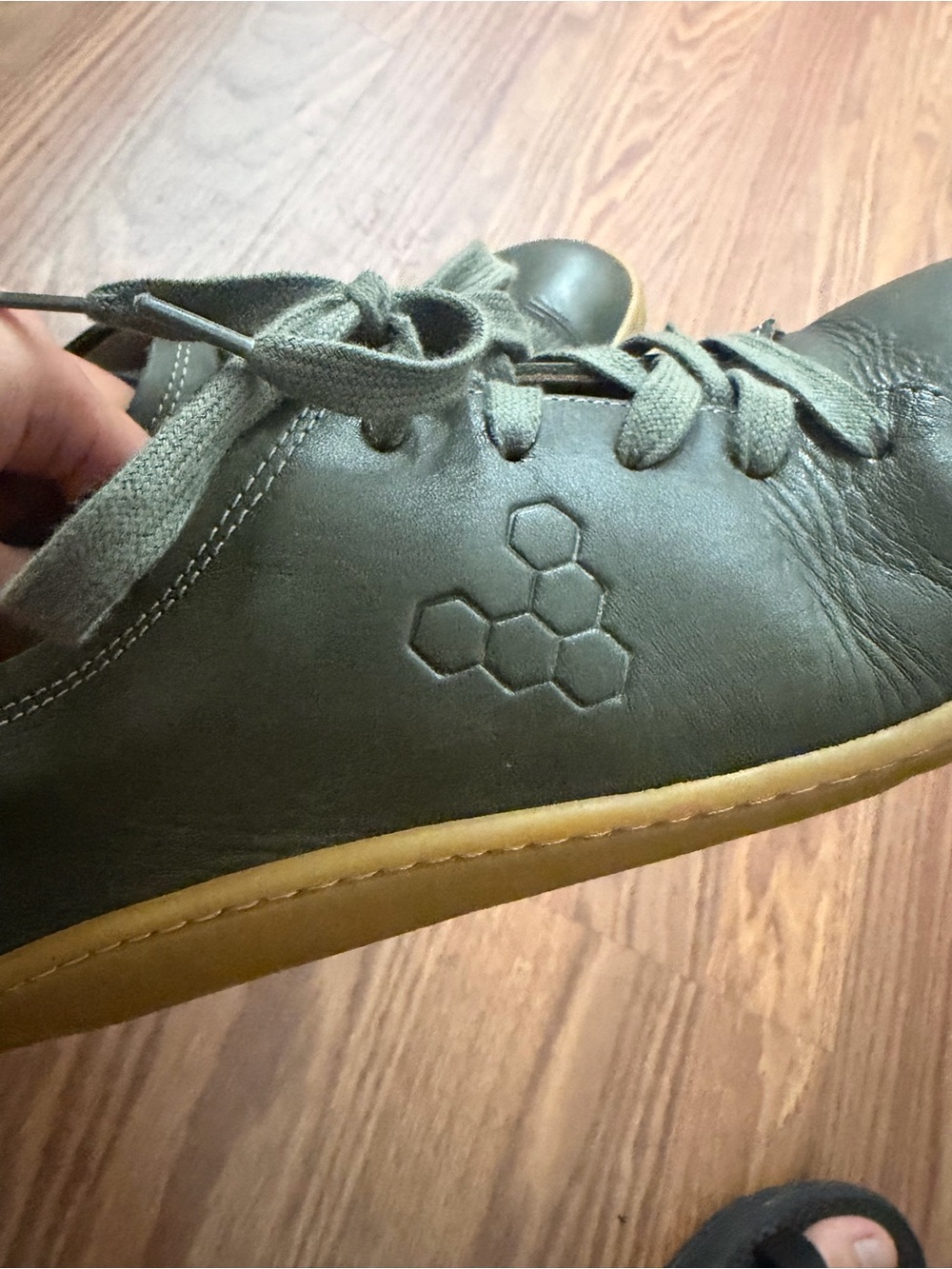 Women’s Addis Soul Green Leather Shoes - Picture 8 of 8